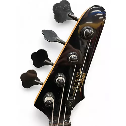 Used 1985 Schecter Guitar Research Genesis BLACK Electric Bass Guitar BLACK