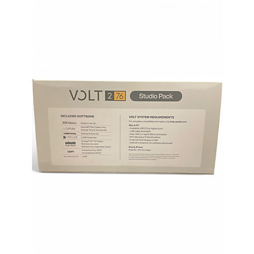 Used Universal Audio Volt 276 Studio Pack