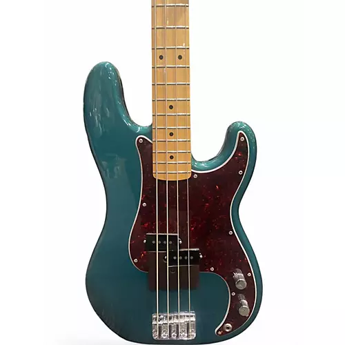 Used Fender Player Precision Bass Ocean Turquoise Electric Bass Guitar Ocean Turquoise