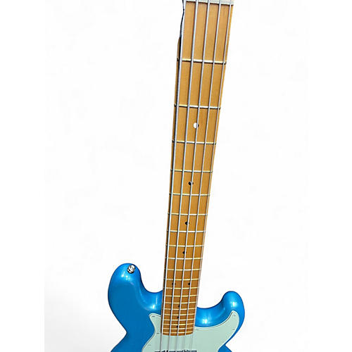 Used 2022 Fender Player Plus Active Jazz Bass opal spark Electric Bass Guitar opal spark