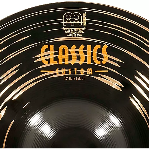MEINL Classics Custom Dark Splash Cymbal 12 in.