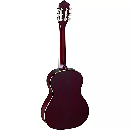 Ortega Family Series R121-3/4WR 3/4 Size Classical Guitar Transparent Wine Red 0.75