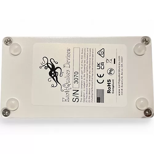 Used EarthQuaker Devices White Light Overdrive Effect Pedal