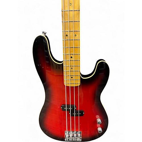 Used Fender Aerodyne II Jazz Bass Sunburst Electric Bass Guitar Sunburst