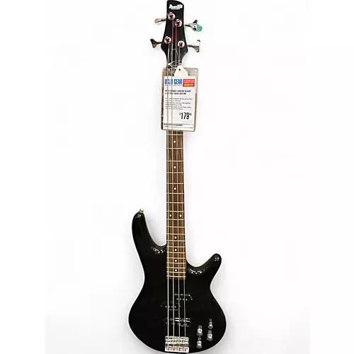 Used Ibanez GSR200 Black Electric Bass Guitar Black