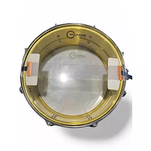 Used TAMA 14X6.5 POWER BRASS BRASS Drum BRASS 213