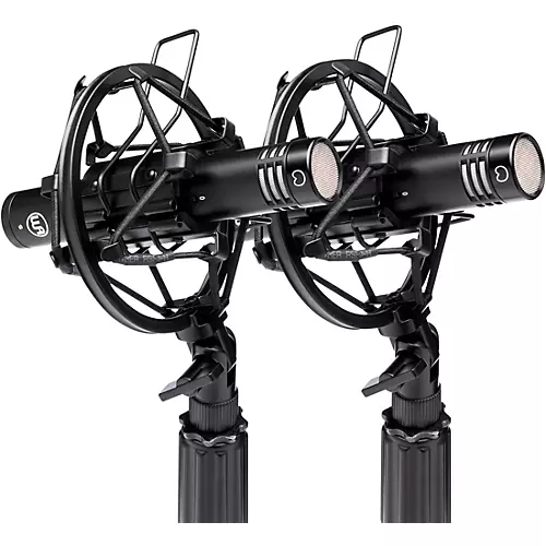 Warm Audio WA-84 Small-Diaphragm Condenser Microphone Stereo Pair Black