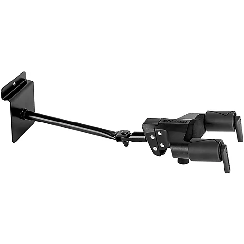 Hercules GSP40SB PLUS Universal Auto Grip Slat Wall Guitar Hanger