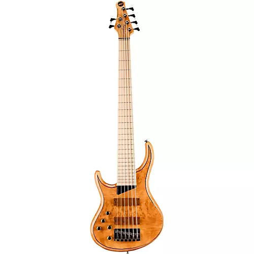 MTD Kingston Z6 6-String Left-Handed Maple Fingerboard Electric Bass Natural