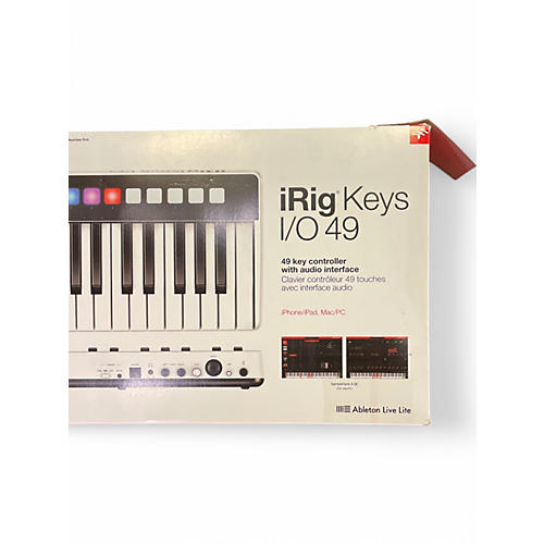 Used IK Multimedia iRig Keys I/O 49-Key MIDI Controller