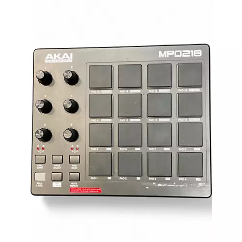 Used Akai Professional MPD218 MIDI Controller