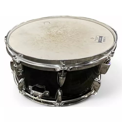 Used Yamaha 6X13 Oak Musashi Snare TRNSPARENT  BLACK Drum TRNSPARENT  BLACK 12