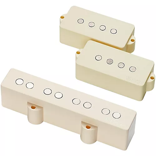 EMG GZR PJ HZ Set Geezer Butler Passive PJ HZ White