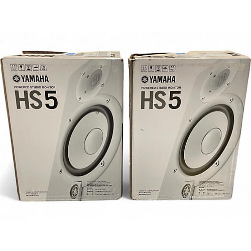 Used Yamaha HS5 Pair Powered Monitor