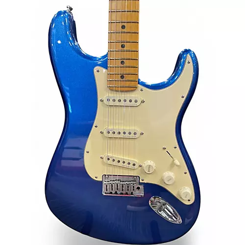 Used 2020 Fender American Ultra Stratocaster Cobra Blue Solid Body Electric Guitar Cobra Blue