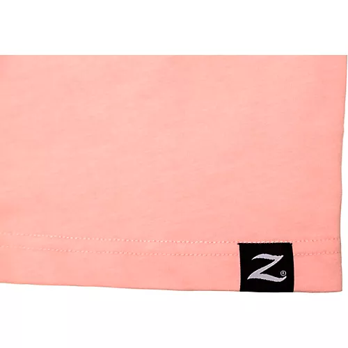 Zildjian Mens Classic Logo Tee Shirt Small Pink