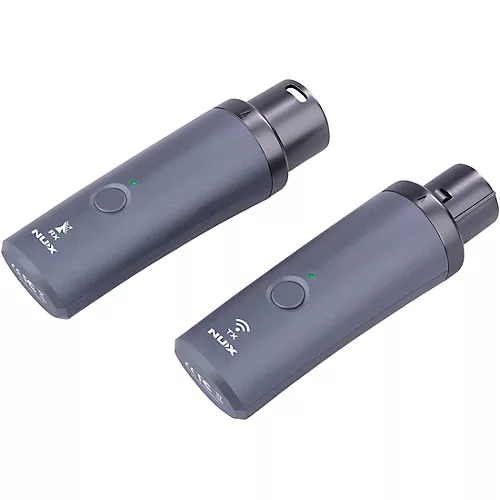 NUX B-3RC 2.4GHz Wireless Mic System Dynamic Mic Bundle With Recharging Case Black