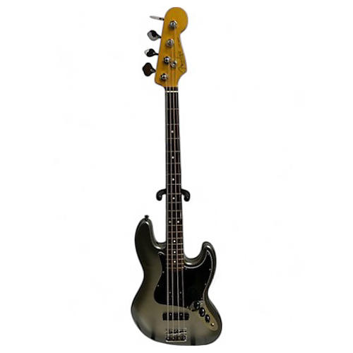 Used 2022 Fender American Professional II Jazz Bass Mercury Electric Bass Guitar mercury