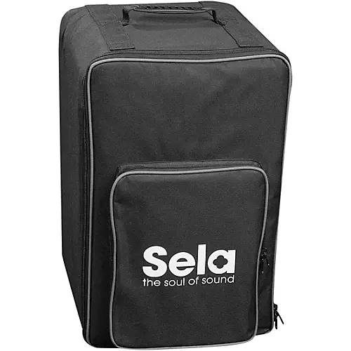 Sela Varios Cajon Bundle with Bag, Pad and DVD Brown/Black