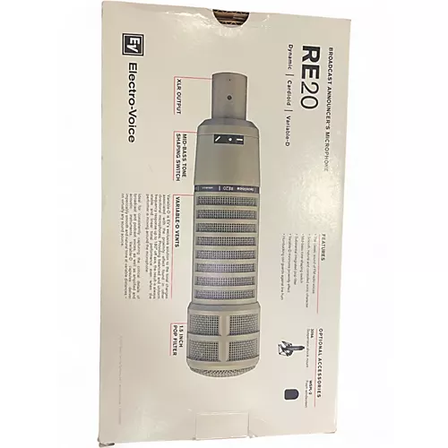 Used Electro-Voice RE20 Dynamic Microphone