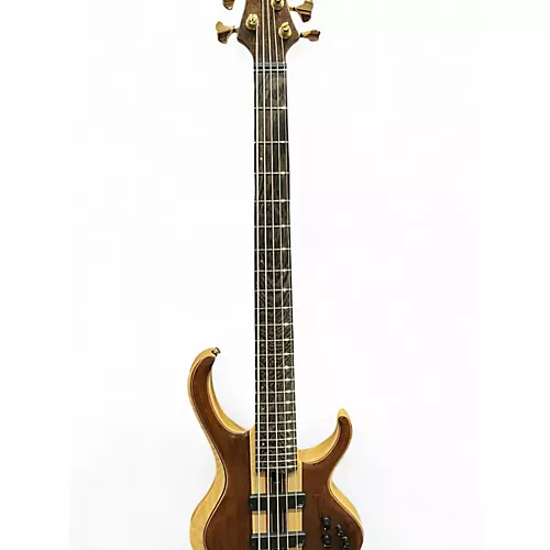 Used Ibanez BTB1835 Premium Natural Shadow Electric Bass Guitar Natural Shadow