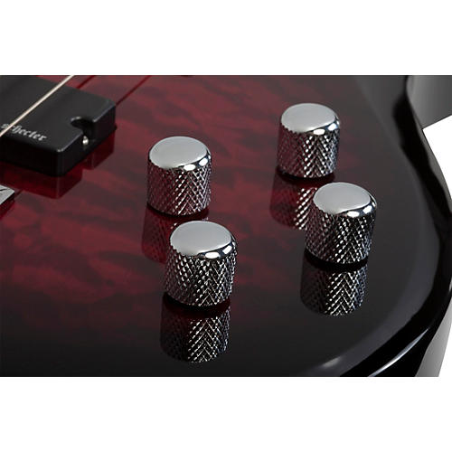 Schecter Guitar Research C-4 Plus Electric Bass See-Thru Cherry Burst