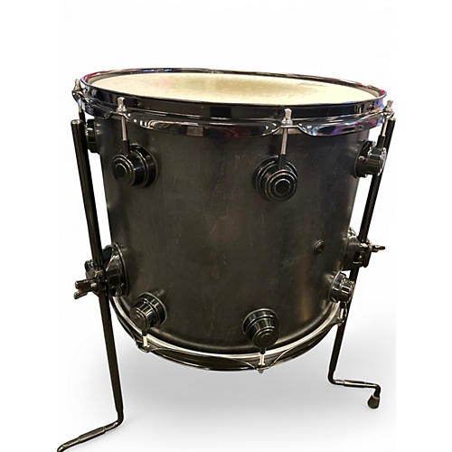 Used DW 3 Piece Collector's Series Black Drum Kit Black