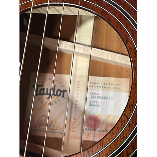 Used Taylor 324CE SHADED EDGE BURST Acoustic Electric Guitar SHADED EDGE BURST
