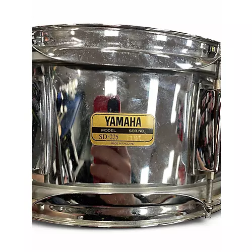 Used Yamaha 14in sd225 Chrome Drum Chrome 33