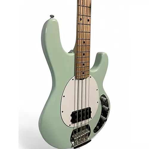 Used Sterling by Music Man Stingray Seafoam Green Electric Bass Guitar Seafoam Green