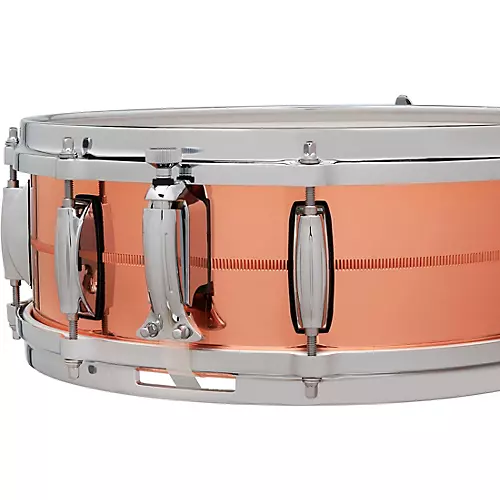Gretsch Drums USA C2 2mm Polished Copper 8 Lug Snare Drum 14 x 5 in.
