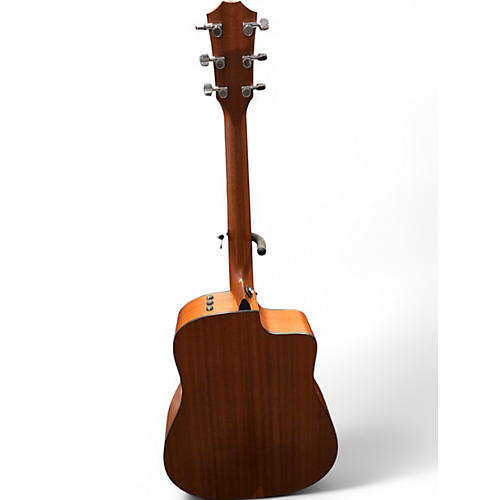 Used Taylor 110CE Left Handed Natural Acoustic Electric Guitar Natural