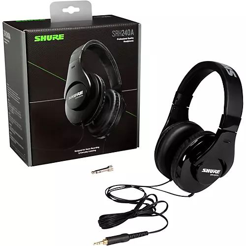 Shure Musician's Up To Eleven Bundle With Focusrite Scarlett Solo, Shure SM58 & Shure SRH240
