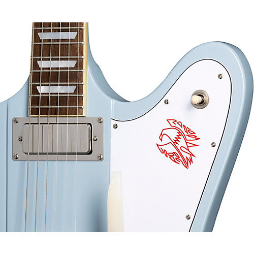 Epiphone 1963 Firebird V Maestro Vibrola Electric Guitar Ember Red