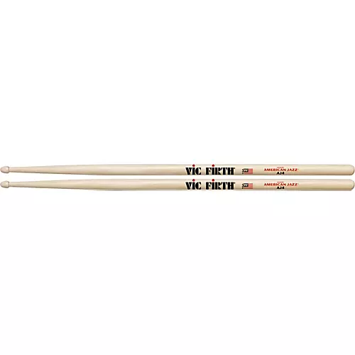 Vic Firth American Jazz Hickory Drum Sticks Wood J1