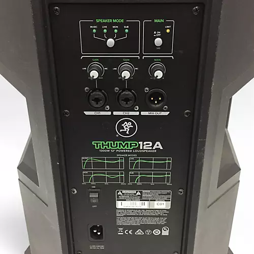 Used Mackie THUMP 12A Powered Speaker