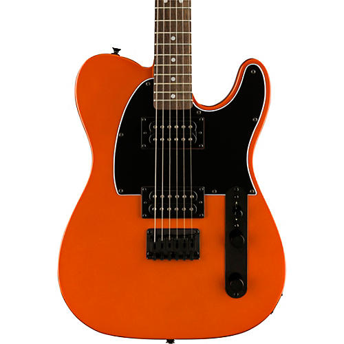 Squier Affinity Telecaster HH Electric Guitar With Matching Headstock Metallic Black