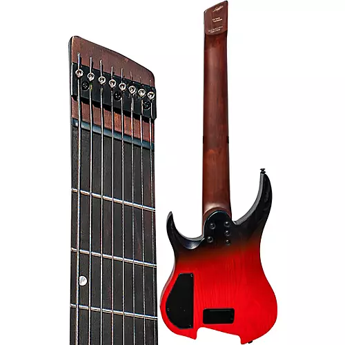 Legator Ghost 8-String Multi-Scale Performance Series Electric Guitar Smoke