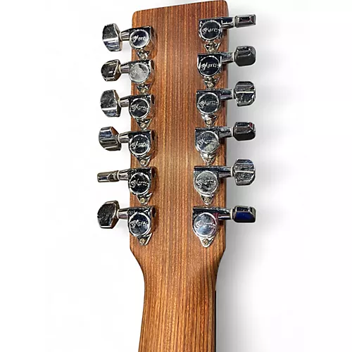 Used Martin Custom X Series 12 String Natural 12 String Acoustic Electric Guitar Natural