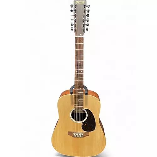 Used Martin D-X2 Natural 12 String Acoustic Electric Guitar Natural
