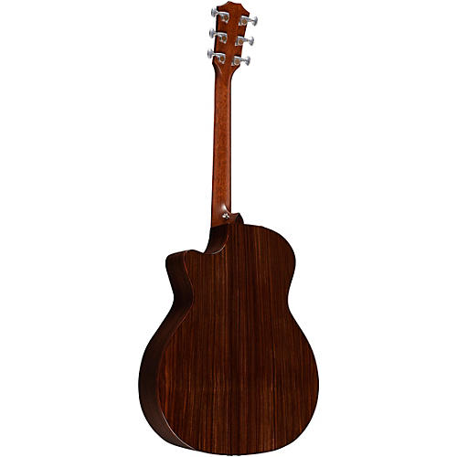 Taylor Custom Western Red Cedar-East Indian Rosewood Grand Auditorium Acoustic-Electric Guitar Brown Sugar Mocha