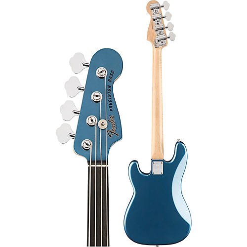 Fender Tony Franklin Fretless Precision Bass Guitar Lake Placid Blue
