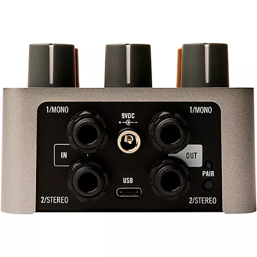 Universal Audio UAFX OX Stomp Dynamic Speaker Emulator Effects Pedal Silver