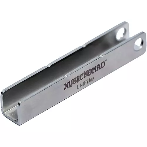 Music Nomad MN813 Diamond U-File for Leveling Single Guitar Frets 3-Pack (1.25