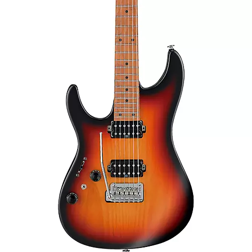 Ibanez Prestige AZ2402L Left-Handed Electric Guitar Tri Fade Burst Flat