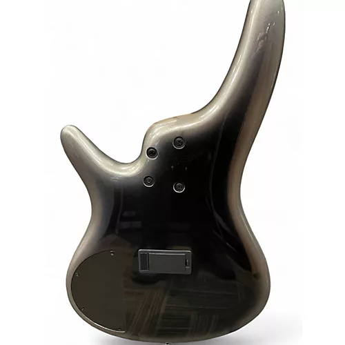 Used Ibanez SR305 5 String Silverburst Electric Bass Guitar Silverburst