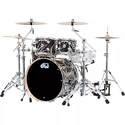 DW SSC Collectors Series 4-Piece Satin Oil Shell Pack With 22