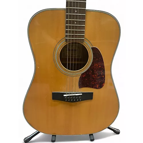 Used 1980s Ibanez V302 Natural 12 String Acoustic Guitar Natural