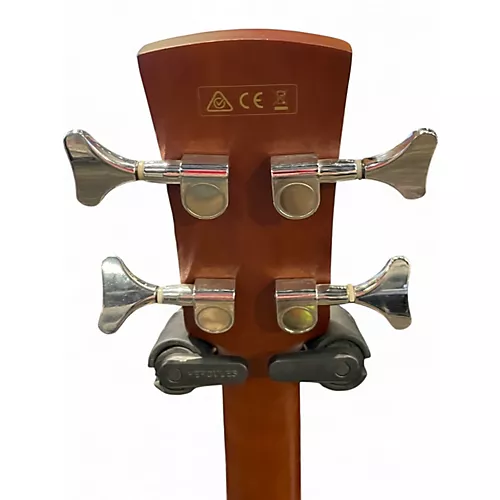 Used Ibanez pcbe12mh-opn Natural Acoustic Bass Guitar Natural