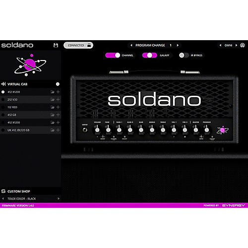 Soldano ASTRO-20 20W Tube Combo Amp Black